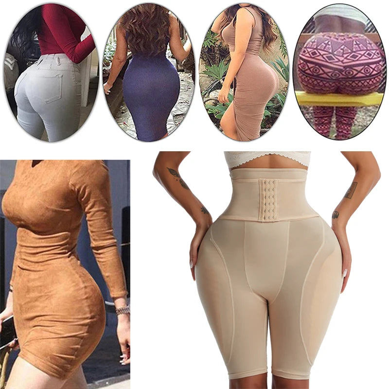CXZD almohadillas para glúteos más grandes, almohadillas para cadera, potenciador de cadera, esponja mejorada, levantador de glúteos acolchado, bragas, ropa moldeadora, Control de barriga para mujeres