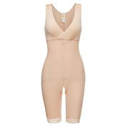Corsé adelgazante de encaje con cremallera para mujer, ropa interior moldeadora de cintura, corsé de Control, levantador de glúteos, Correa moldeadora de cuerpo, Body de talla grande S-6xl