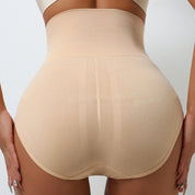 1 Uds. Bragas moldeadoras de cintura alta para mujer, moldeador de cuerpo con ajuste de hebilla, ropa interior adelgazante, levantador de glúteos, bragas de Control, ropa moldeadora