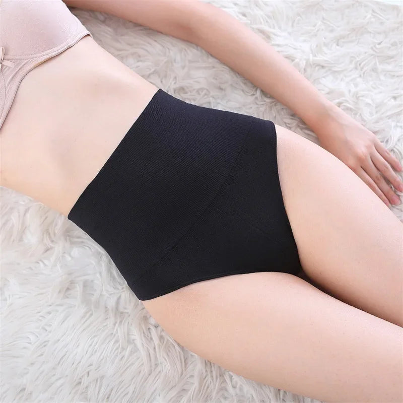 Levantador de glúteos de cintura alta para mujer, Tanga Sexy, bragas con Control de barriga, ropa interior moldeadora, entrenador de cintura, bragas moldeadoras