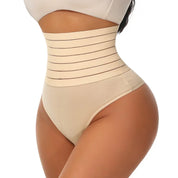 1 Uds. Bragas moldeadoras de cintura alta para mujer, Tanga moldeador de cuerpo, ropa interior adelgazante, bragas de Control levantadoras de glúteos, ropa moldeadora Sexy