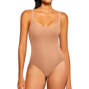 VYCircnK-Combinaison de batterie string pour femme, col carré, vêtements de fibrdrums, haut précieux, catsuits amincissants, justaucorps shaper, t-shirt moulant