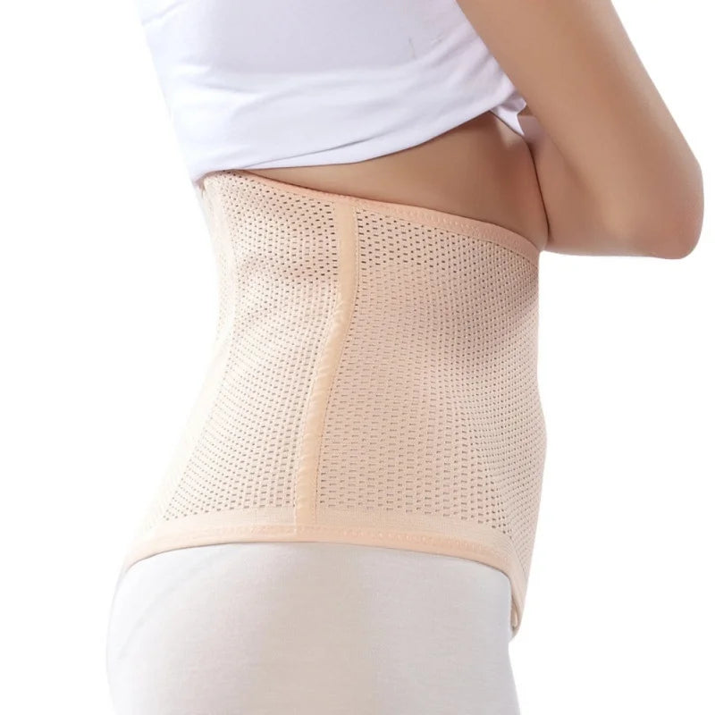 Banda para el vientre posparto para mujeres embarazadas, cinturón para la barriga y la pelvis, entrenador de cintura, vendaje de recuperación, moldeador de cuerpo