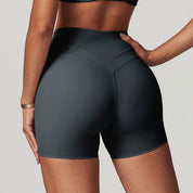 Short Deportivo de Cintura Alta para Mujer – Yoga & Fitness